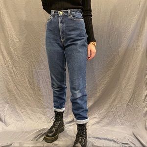 American Apparel Blue Mom Jeans